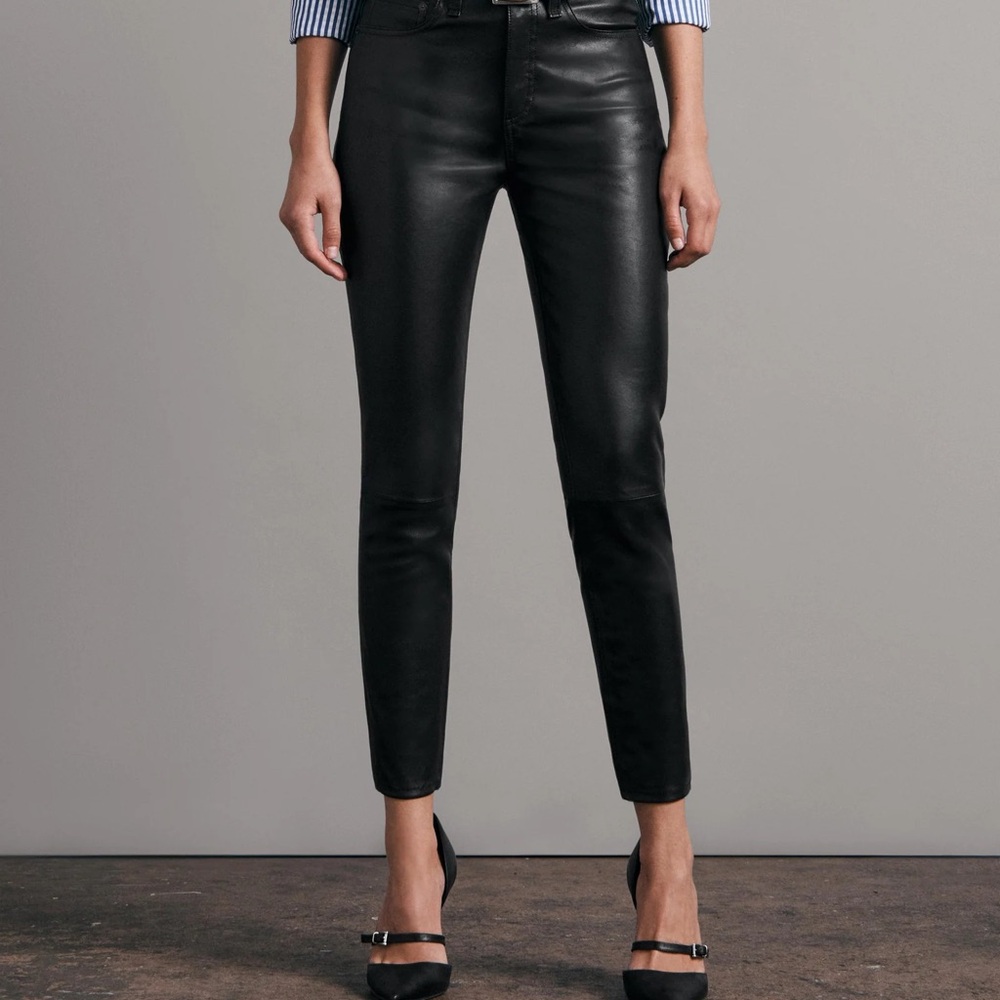 RW&CO Vegan Leather Leggings – Size XS – Black – Brand New